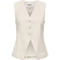ONLY Gilet de costume 'ONLTILA LIFE S/L WAISTCOAT TLR GILET' beige clair