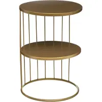 Atmosphera Kobu 52x36x36 Cm Coffee Table Doré