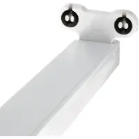 Lyora Barre de montage avant LED Tube 2 x 150 cm sans fluorescent