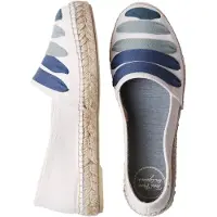 Toni pons Espadrilles 'ROSE' bleu / marron / rose / blanc naturel