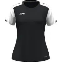 Jako T-shirt Dynamic pour femmes - 6170D, Couleur:noir/blanc/anthracite, Taille:S (34/36)