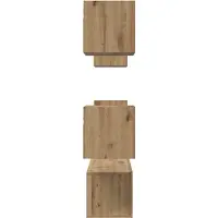 vidaXL Ensemble de meubles TV mural 6 pcs Artisan-Chêne Bois composite