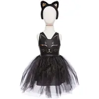 Great Pretenders Déguisement - Chat - Noir - - 5-6 ans (110-116) - Costumes