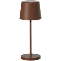 Lumisky Mini Lampe De Table Aluminium Marron H22cm