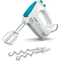 Bosch CleverMixx MFQ2210D - Batteur à main - 375 Watt - blanc/bleu dynamique