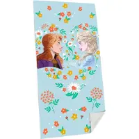 K-KIDS Serviette de plage Disney La Reine des Neiges - 70 x 140 cm
