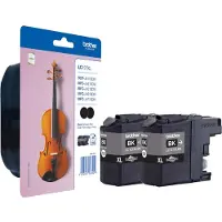 Brother LC-127XLBKBP2 Cartouche d'encre noire haute capacité 2x - Multipack