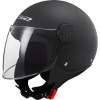 LS2 OF558 Sphere II Solid Mat Noir Casque Jet Taille M