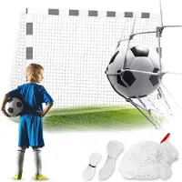 Super Merchant Filet de but de football 215 x 150 x 90 cm