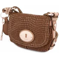 Fossil Sac à main femme Sac à main Maddox petit rabat marron