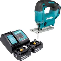 Makita DJV 186 SF Akku Pendelhubstichsäge 18 V + 2x Akku 3,0 Ah + Ladegerät