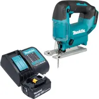 Makita DJV 186 SG1 Akku Pendelhubstichsäge 18 V + 1x Akku 6,0 Ah + Ladegerät