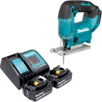 Makita DJV 186 ST Akku Pendelhubstichsäge 18 V + 2x Akku 5,0 Ah + Ladegerät