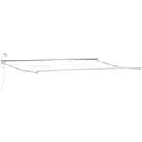 vidaXL Store électrique rétractable beige 4 x 2 m