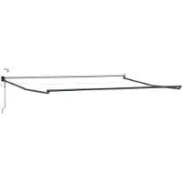 vidaXL Store électrique rétractable beige 4 x 2 m