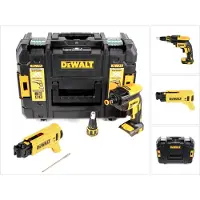 DeWalt DCF 620 NT 18 V Brushless Visseuse plaque de plâtre sans fil en Coffret TSTAK II + Chargeur pour vis DCF 6201- sans Batterie ni Chargeur