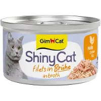 GimCat ShinyCat Filets in Broth - Poulet