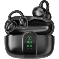 Blackview AirBuds 15 (Bluetooth 6.0 - Ecran d'Affichage - Reduction de Bruit) Noir (ANC, Sans fil), Écouteurs, Noir