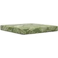 vidaXL Coussin de canapé d'extérieur Modèle feuille 80 x 80 x 8 cm