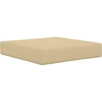 vidaXL Coussin de canapé d'extérieur 3 pcs Beige Polyester