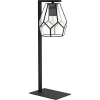 Eglo Lampe à poser 43646 MARDYKE E27 40 W noir