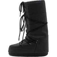 Moon boot unisex. 80D1402760 Bottes en caoutchouc Icon noires (42/44), Plat, Lacets, Casuel