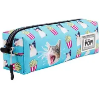KARACTERMANIA Square HS Pencil Case Angry Cat