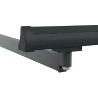 vidaXL Armature de store manuelle réglable, anthracite, 2,5 x 2 m, acier