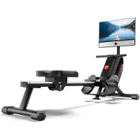 Yesoul R1 Plus rameur – 100 niveaux de résistance, écran LED FHD 21,5", pliable, compatible Kinomap & Zwift