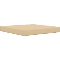 vidaXL Coussin De Canapé D'extérieur Beige 80 X 80 X 8 Cm Polyester