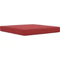 vidaXL Coussin De Canapé D'extérieur 2 Pcs Bordeaux Polyester
