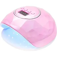 Activeshop Lampe LED UV 86W rose perle brillante