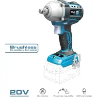 Koma Tools Visseuse à Percussion 08392 20v 450nm Sans Batterie
