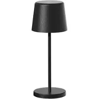 Lumisky Mini Lampe De Table Aluminium Noir H22cm