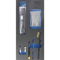 Bgs Garniture pour servante d'atelier 1/3 : Consommables pour kit de réparation plastique Art. 9388 - 9389