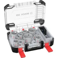 Bosch 2608594426 PRO Multi Material Jeu De Scies Cloches 14 Pièces Avec Power Change Plus