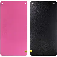 HMS Mfk02 Pink-Black Club Fitness Mat Avec Trous Premium