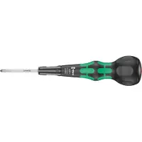 Wera 05007905001 1850 PH Kraftform Ball-Grip Tournevis Cruciforme Lame D'atelier - PH 1 X 80 Mm