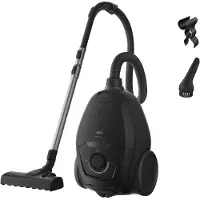 AEG VX83-2EBR, 600 W, aspirateur à cylindre, à sec, avec sac à poussière, 3,5 l, filtre hygiénique