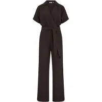 We fashion Combinaison brun foncé