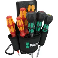 Wera 05136033001 Jeu De 8 Outils 9621 Dans Un Étui 2 Jeux De Tournevis Dans Un Étui