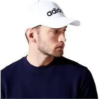 Adidas Casquette de sport 'Daily' noir / blanc