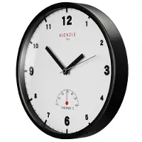 KIENZLE DCF Funkwanduhr Garten Outdoor 30cm