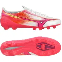 Mizuno Alfa III JAPAN (modèle pour femme) / Blanc/Fuchsia-violet / Taille 44,5 / Numéro 10.0