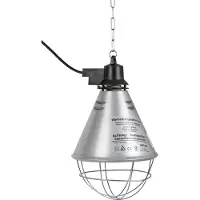 Kerbl Infrarot Wärmestrahler für Ferkel Küken ohne Lampe ü 21 cm, Kabel 2,5 m