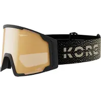 Head - Masque de ski - Neves Pro 5K Gold Kore en Silicone - Taille L - Noir