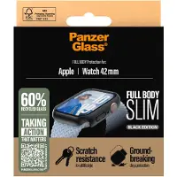 PanzerGlass Full Body Apple Watch 42 mm Protège-écran Noir