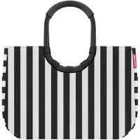 Reisenthel sac shopper sac à épaule Loopshopper Summerstripes Black noir