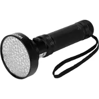 YATO Lampe de poche UV - - 100 LED - 395 nm - 6 x AA - 19,5 x 7,8 cm - Aluminium - IP 20