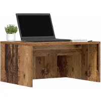 vidaXL Bureau mural Bois Ancien 60 x 45 x 30 cm Bois d'ingénierie